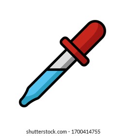 dropper - icono médico plantilla de diseño vectorial
