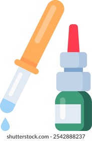 El gotero y el aerosol nasal son herramientas esenciales para administrar dosis precisas de medicamento directamente en la nariz u otras áreas, lo que garantiza un tratamiento eficaz