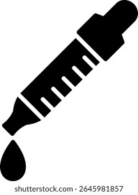 Dropper Nuevo diseño creativo del icono del Vector