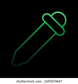 Dropper nolan icon. Simple thin line, outline vector of medical icons for ui and ux, website or mobile application
