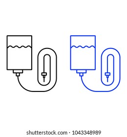 Dropper outline icon
