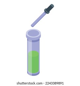 Icono de esteroide gotoso vector isométrico. Dopaje deportivo. Medicamento