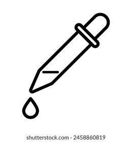 Dropper tool icon vector design illustration 