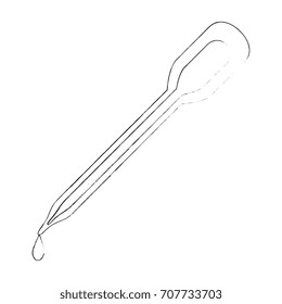 Dropper for urine test