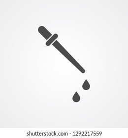 Dropper vector icon sign symbol