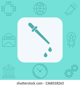 Dropper vector icon sign symbol