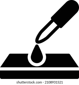dropper Vector illustration on a transparent background. Premium quality symbols. Glyphs  vector icon for concept and graphic design.