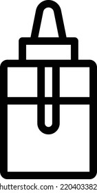 Tröpfchen   Vektorgrafik auf transparentem Hintergrund. Hochwertige Symbole. Dünne Vektorsymbole für Konzept und Grafikdesign.