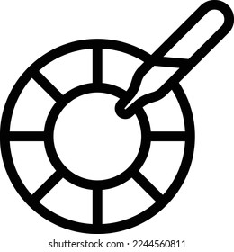 ilustración del vector dropper en un fondo transparente. Símbolos de calidad superior. Iconos vectoriales de línea delgada para el diseño de conceptos y gráficos.