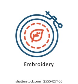 Dropper Vector Two Colors Outline Icon. Eps file 10