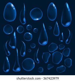 drops background in four variants. art