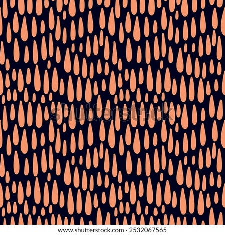Drops, doodles. Creative artistic stripes in a minimalist style, fashionable design with basic shapes. Modern abstract dots.