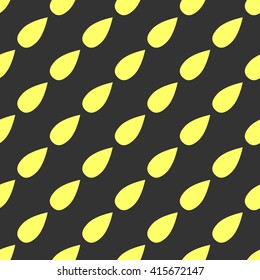 Drops geometric seamless pattern. Fashion graphic background design. Modern stylish abstract color texture. Template for prints, textiles, wrapping, wallpaper, website etc. Stock VECTOR illustration