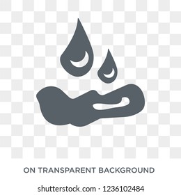 Drops icon. Drops design concept from  collection. Simple element vector illustration on transparent background.