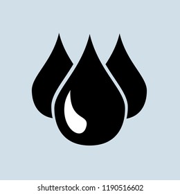 Drops icon modern icon for graphic and web design vector eps 10