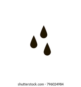 drops icon. sign design