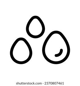 Drops Icon Vector Symbol Design Illustration