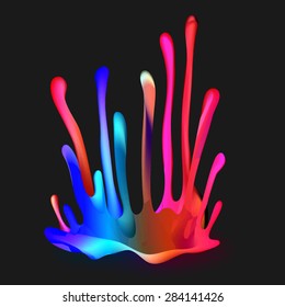 Drops paints