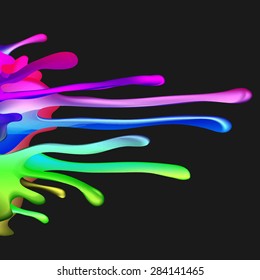 Drops paints