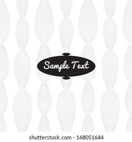 Drops of Rain Seamless Pattern Stylized Background- Vector Illustration