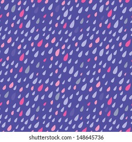 Drops seamless background