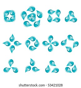 Drops - a set of signs