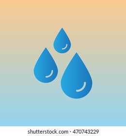 drops vector icon
