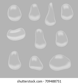 Drops of water. Vector illustration
