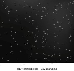Gotas de agua, chapoteo de lluvia húmeda	
