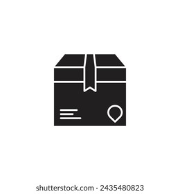 dropship icon, package box, package from supplier, vector illustration of dropship, suitable for business applications, online shopping, marketplace, and etc.