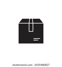 Dropship-Symbol, Paket-Box, Paket vom Lieferanten, Vektor-Illustration von Dropship, geeignet für Geschäftsanwendungen, Online-Shopping, Marktplatz, und etc.