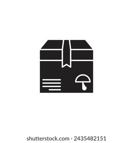 dropship icon, package box, package from supplier, vector illustration of dropship, suitable for business applications, online shopping, marketplace, and etc.