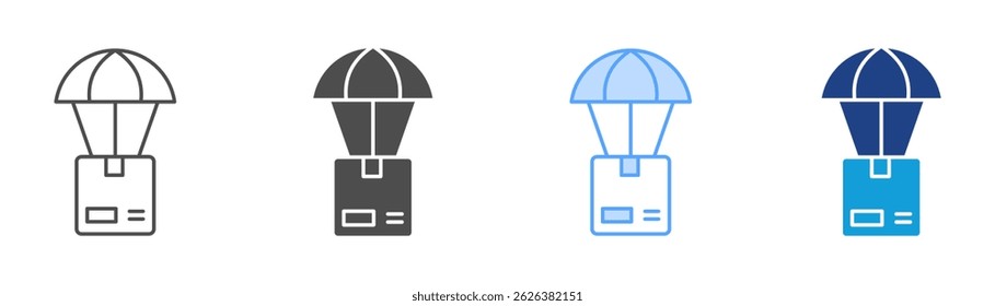 Dropshipping Icon Set Multiple Style Collection