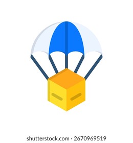 Ícone de produto Dropshipping Ilustração de vetor plana