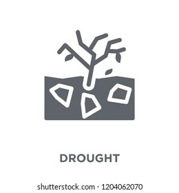 Drought icon. Drought design concept from  collection. Simple element vector illustration on white background.