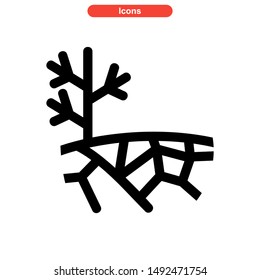 drought icon isolated sign symbol vector illustration - high quality black style vector icons
