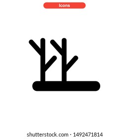 drought icon isolated sign symbol vector illustration - high quality black style vector icons
