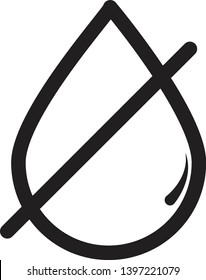 Drought icon on white background. flat style. Drought icon for your web site design, logo, app, UI.
