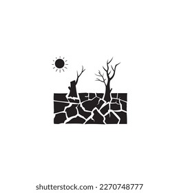 drought icon symbol sign vector