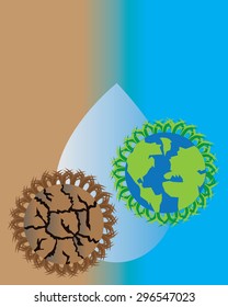 Drought And Moist Wallpaper