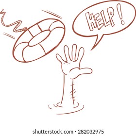 drowning and lifeline