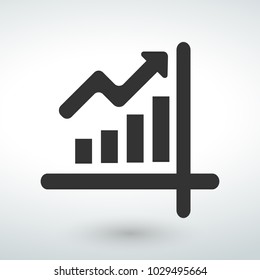 drowth of currency icon design element