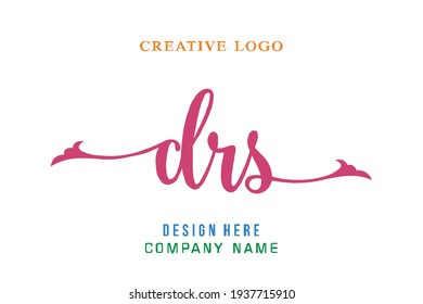 DRS lettering logo is simple, easy to understand and authoritative