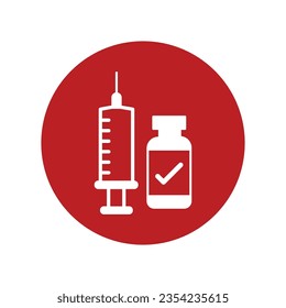 Drug abuse vector icon which can easily modify or edit

