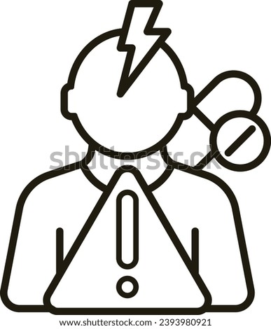 Drug Adverse Reaction or Side Effects Illustration
