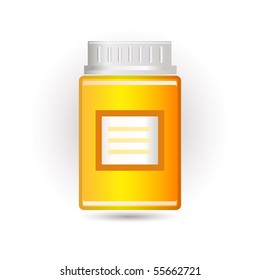 drug bottle icon