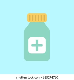 drug bottle icon