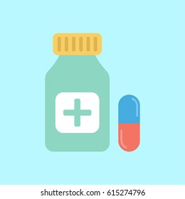 drug bottle icon