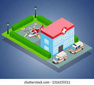 Drug concept banner. Isometric banner of drug vector concept for web, giftcard and postcard