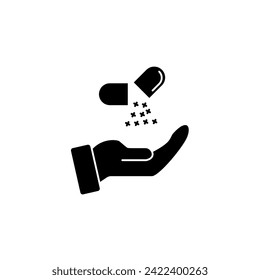 drug concept line icon. Simple element illustration. drug concept outline symbol design.